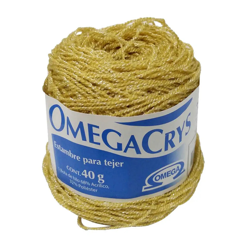 Omegacrys Thread 100g, Yellow Ochre