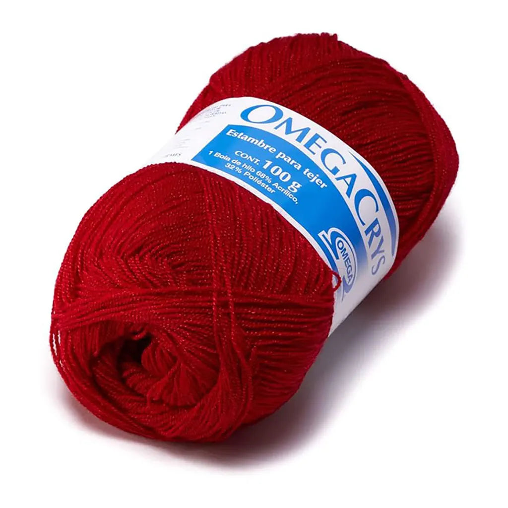 Omegacrys Thread 100g, Dark Red