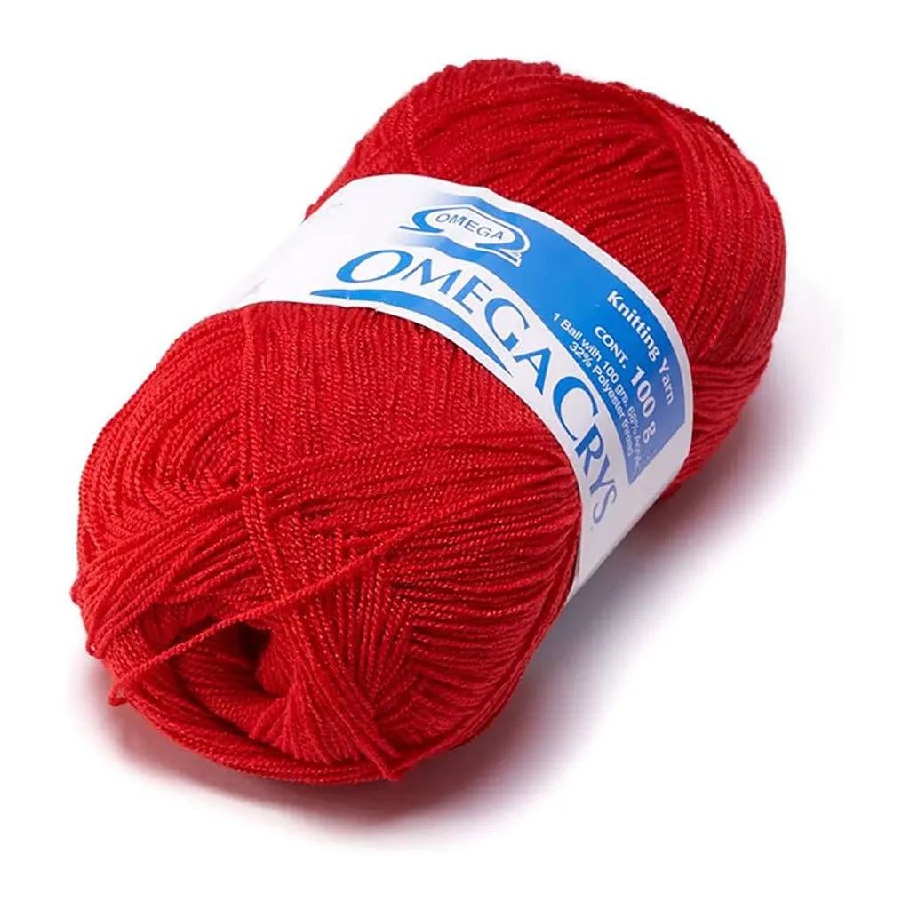 Omegacrys Thread 100g, Red