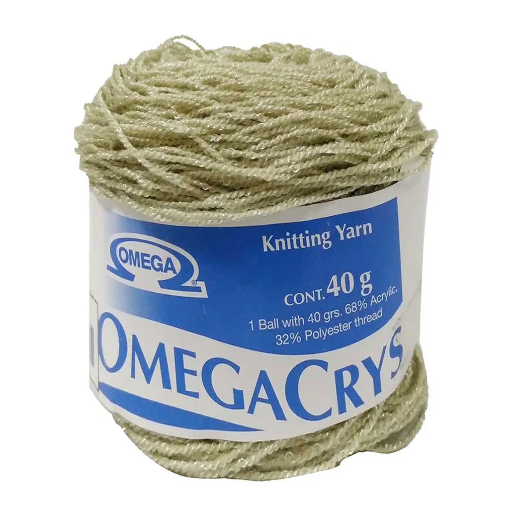 Omegacrys Thread 40g, Light Moss