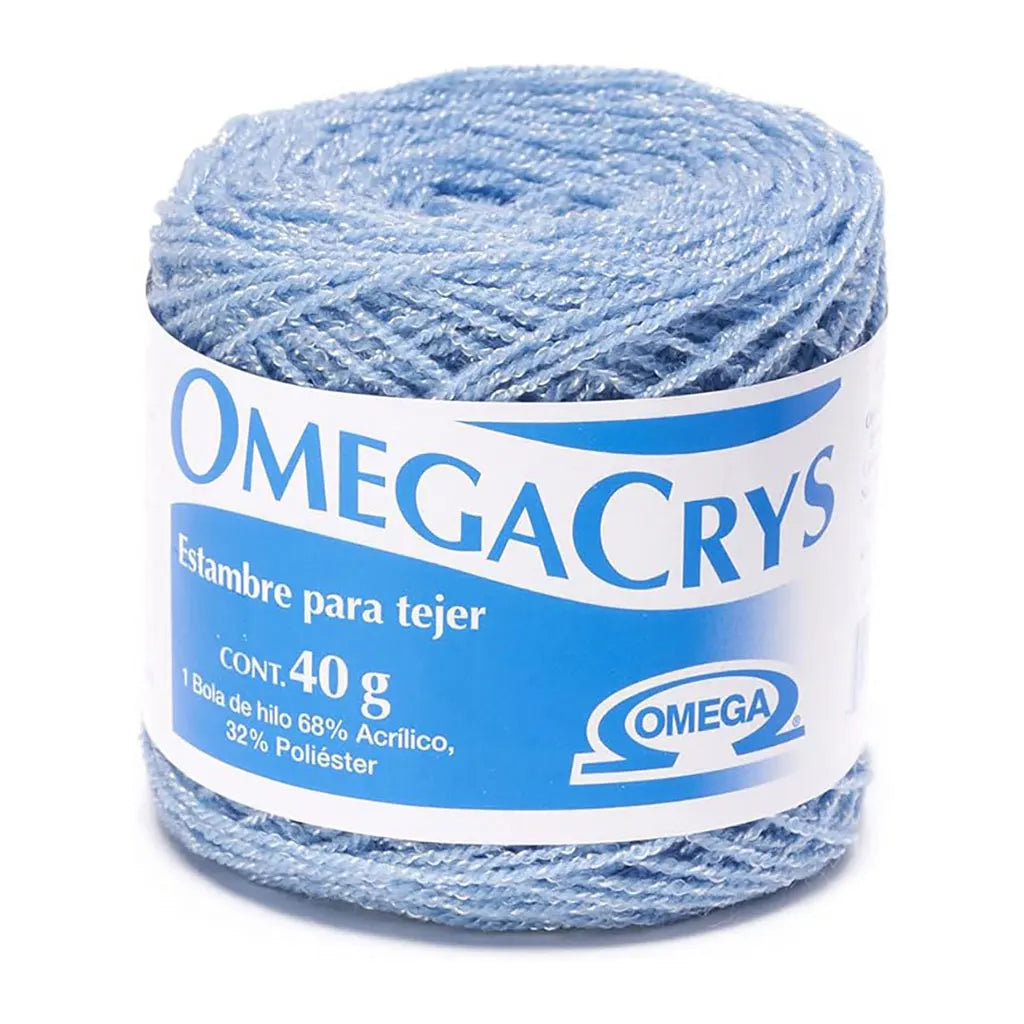 Omegacrys Thread 40g, Pale Blue