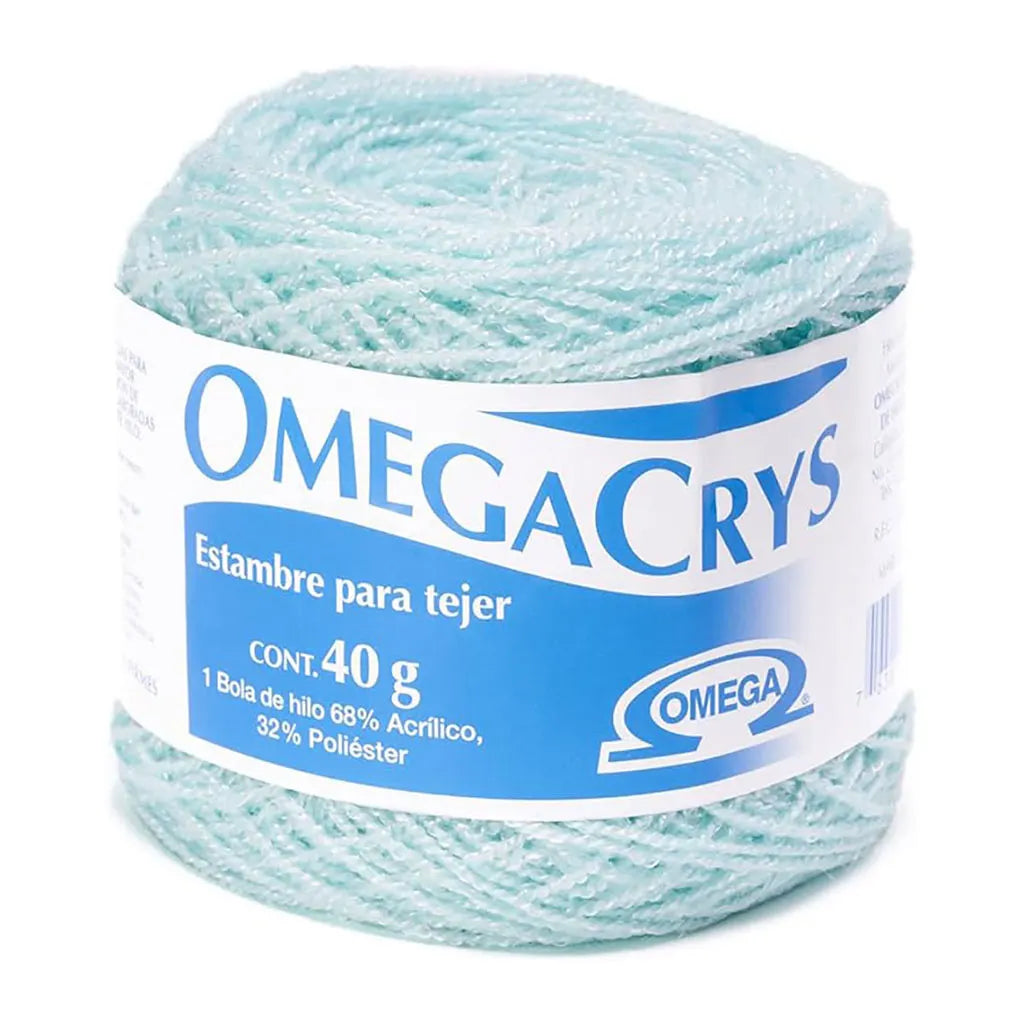 Omegacrys Thread 40g, Light Aqua