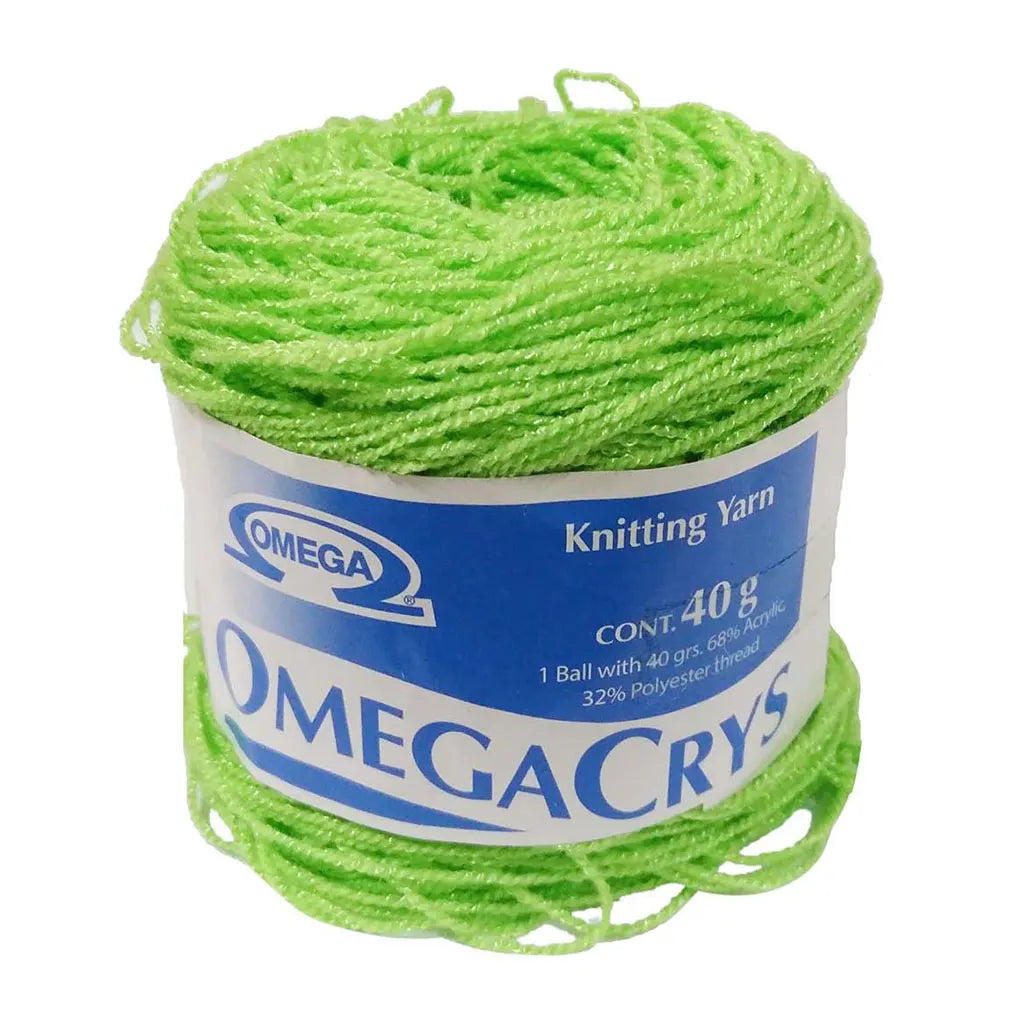 Omegacrys Thread 40g, Neon Green