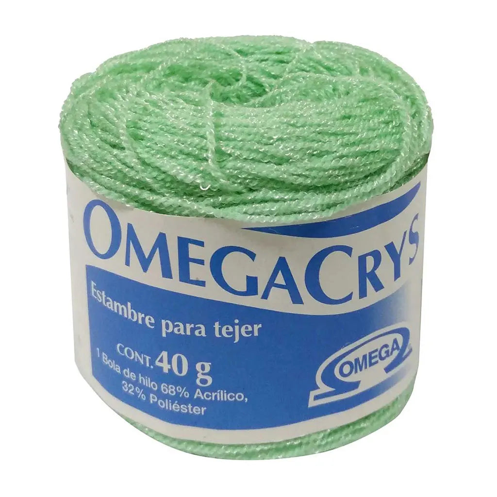 Omegacrys Thread 40g, Jade Green