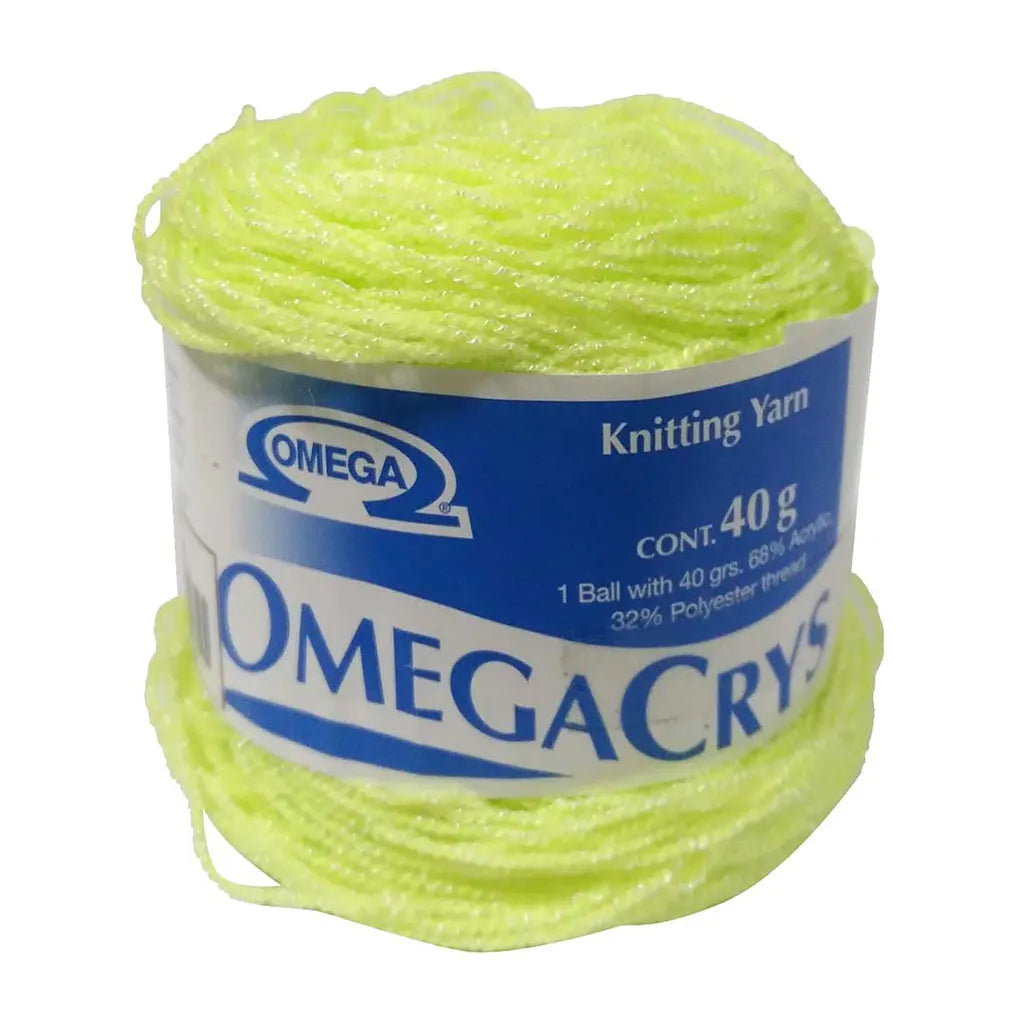 Omegacrys Thread 40g, Light Lime