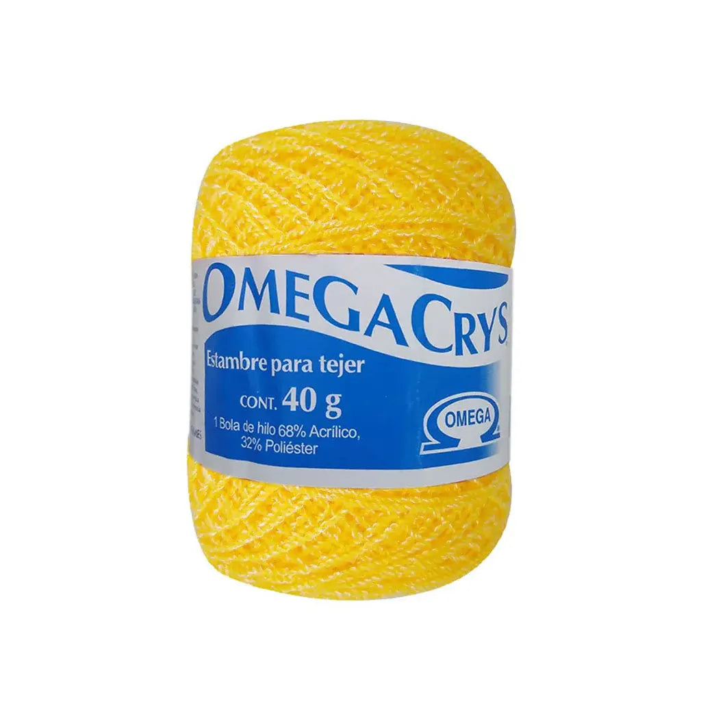 Omegacrys Thread 40g, Yellow Orange