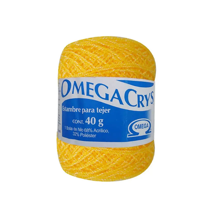 Omegacrys Thread 40g, Light Mustard