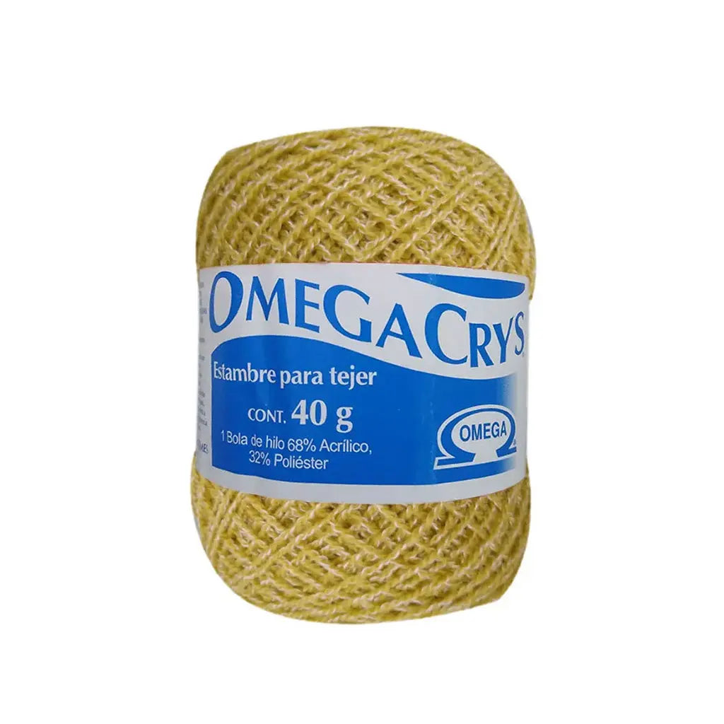Omegacrys Thread 40g, Yellow Ochre