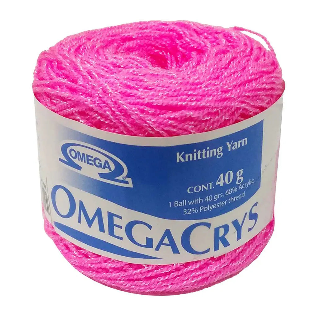 Omegacrys Thread 40g, Bright Pink
