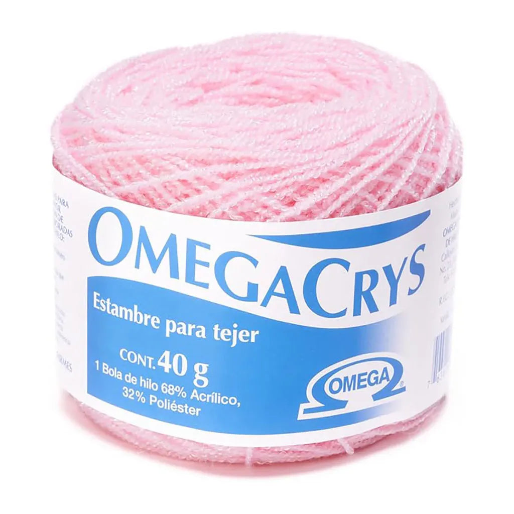 Omegacrys Thread 40g, Light Pink