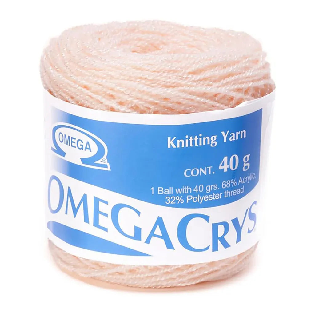 Omegacrys Thread 40g, Light Peach