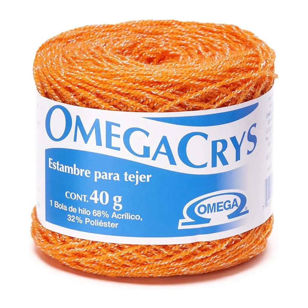 Omegacrys Thread 40g, Carrot Orange