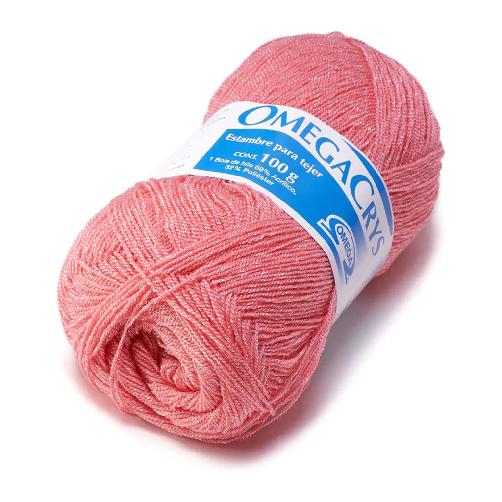 Omegacrys Thread 40g, Light Coral