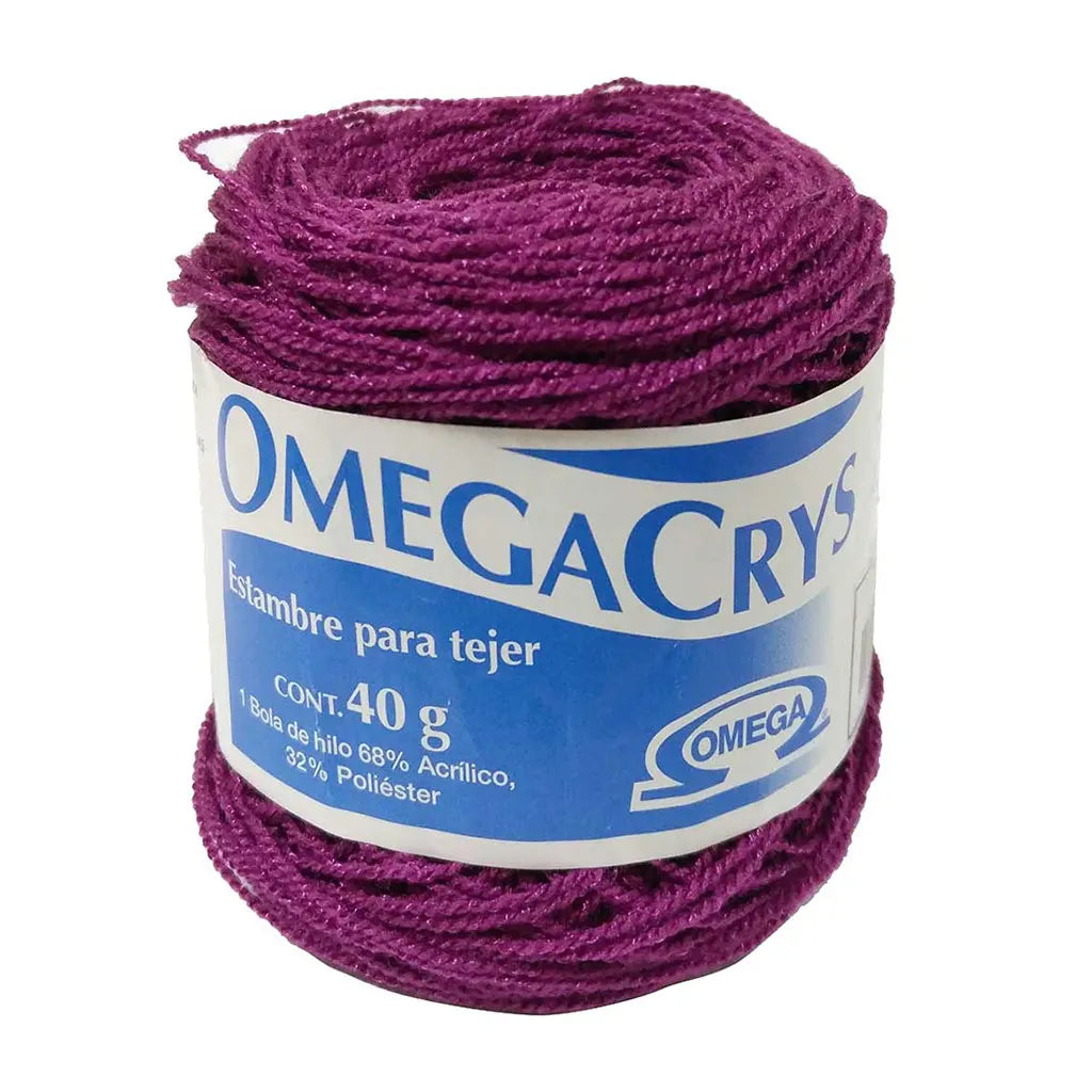Omegacrys Thread 40g, Light Plum
