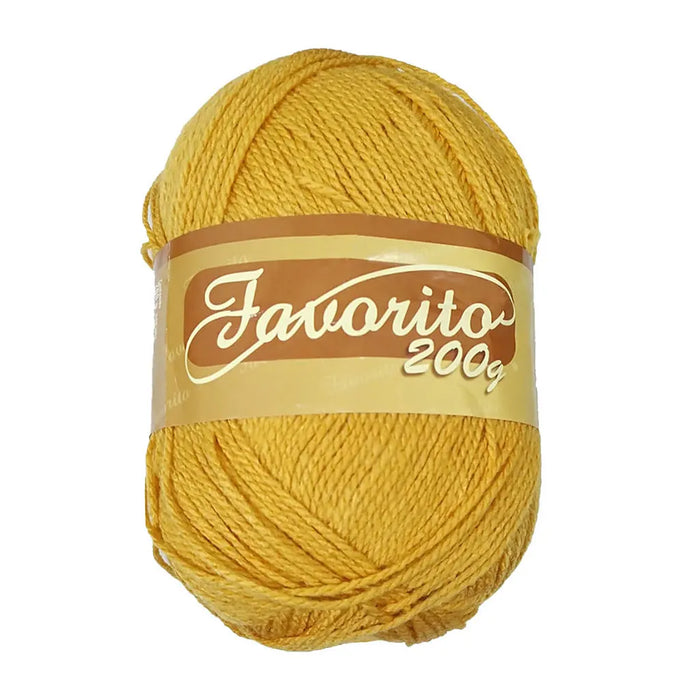 Favorito Yarn 200g, Ocre