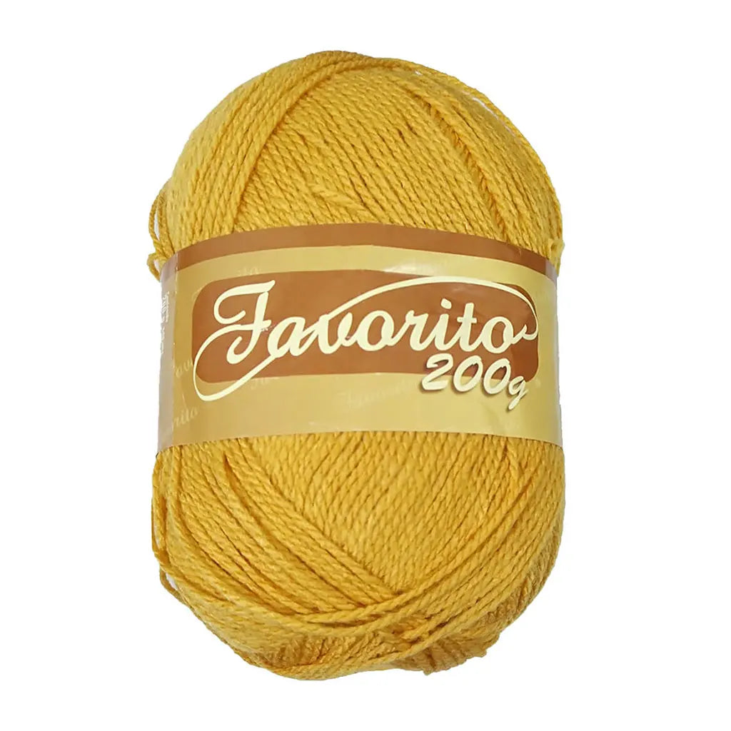 Favorito Yarn 200g, Ocre