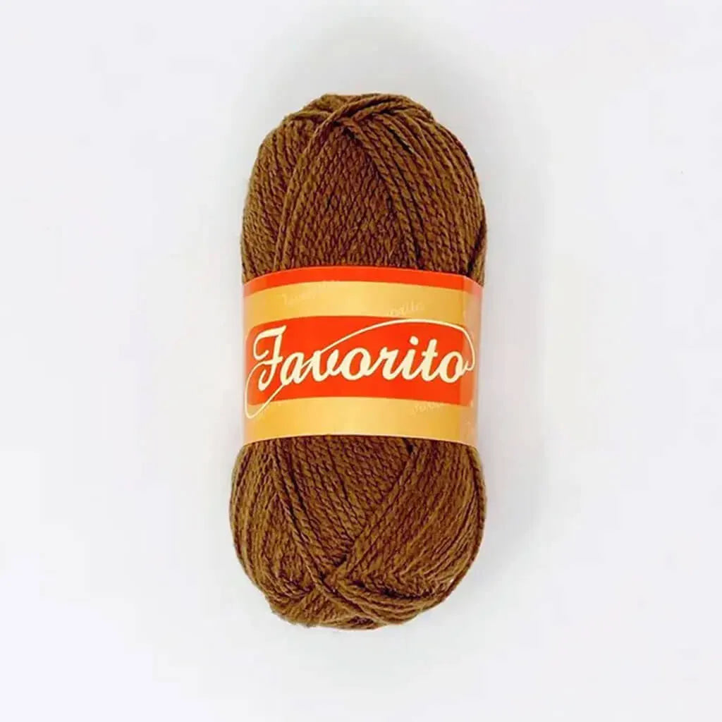 Favorito Yarn 200g, Cafe Tabaco