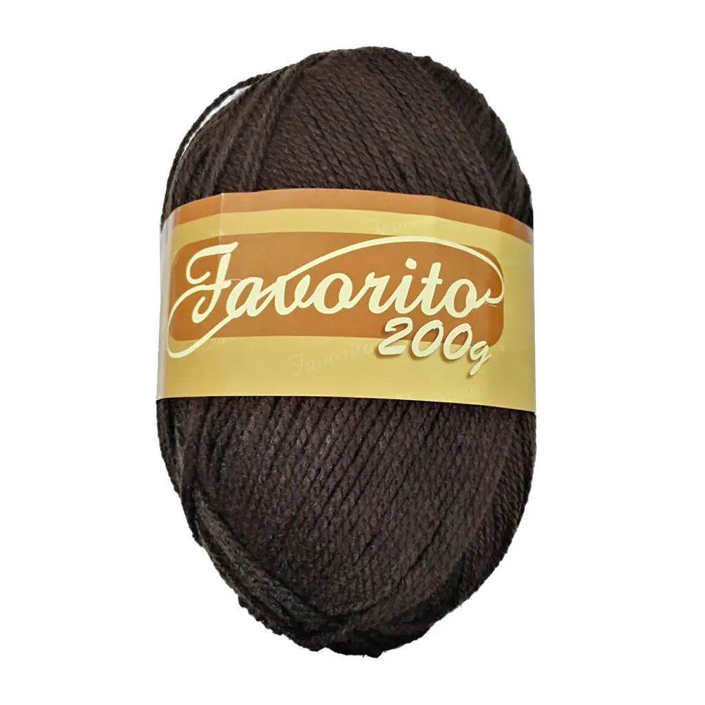 Favorito Yarn 200g, Cafe Oscuro