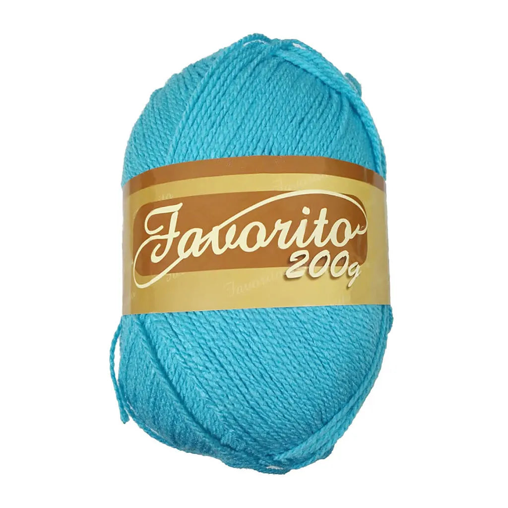 Favorito Yarn 200g, Torquesa Medio