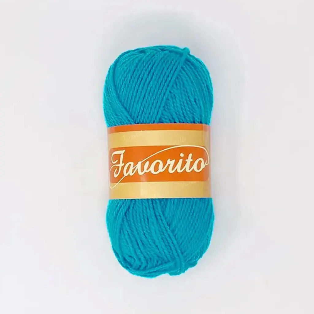 Favorito Yarn 200g, Turquesa Oscuro