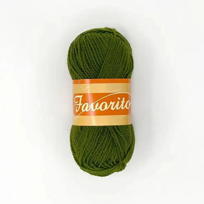 Favorito Yarn 200g, Verde Olivo