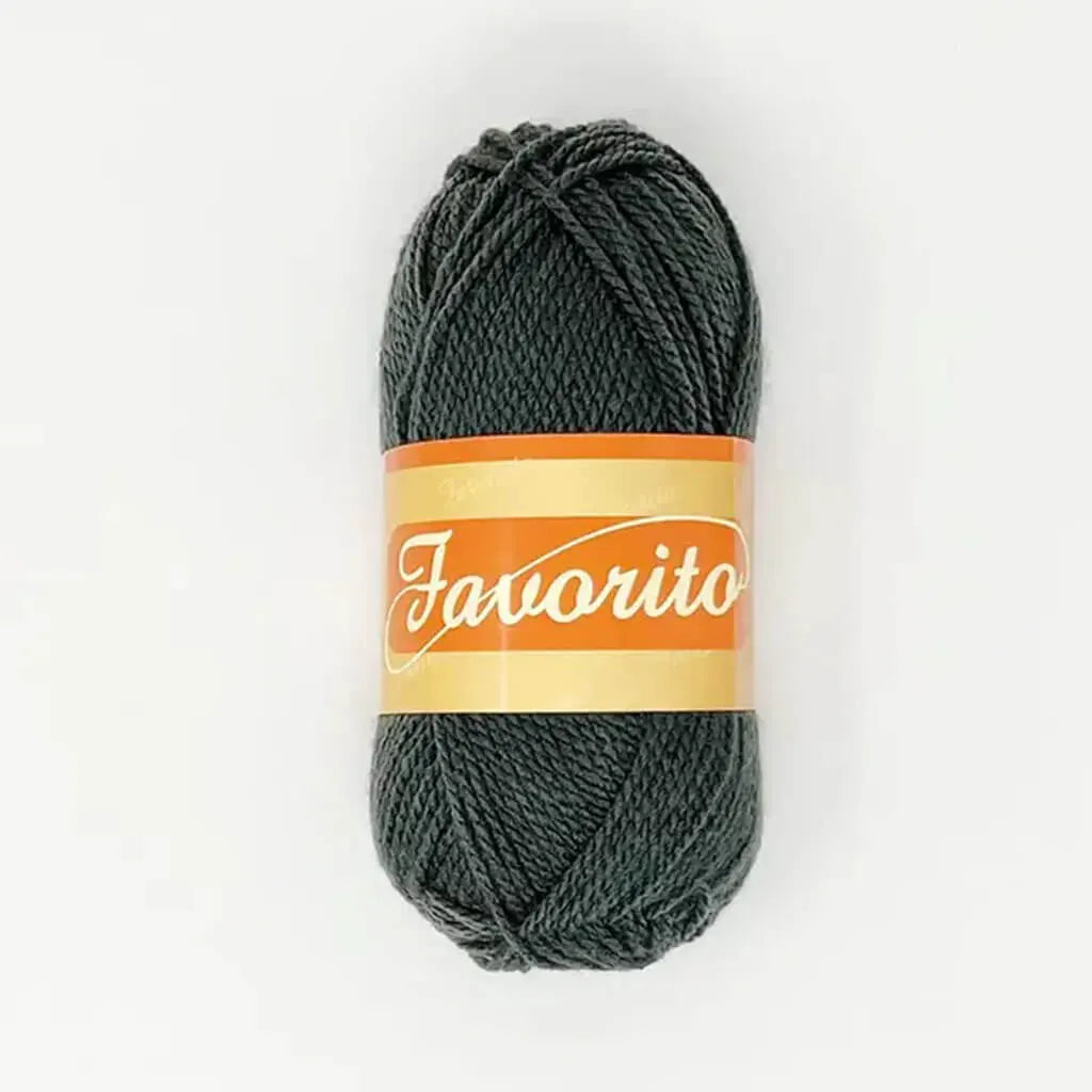 Favorito Yarn 200g, Gris Oxford