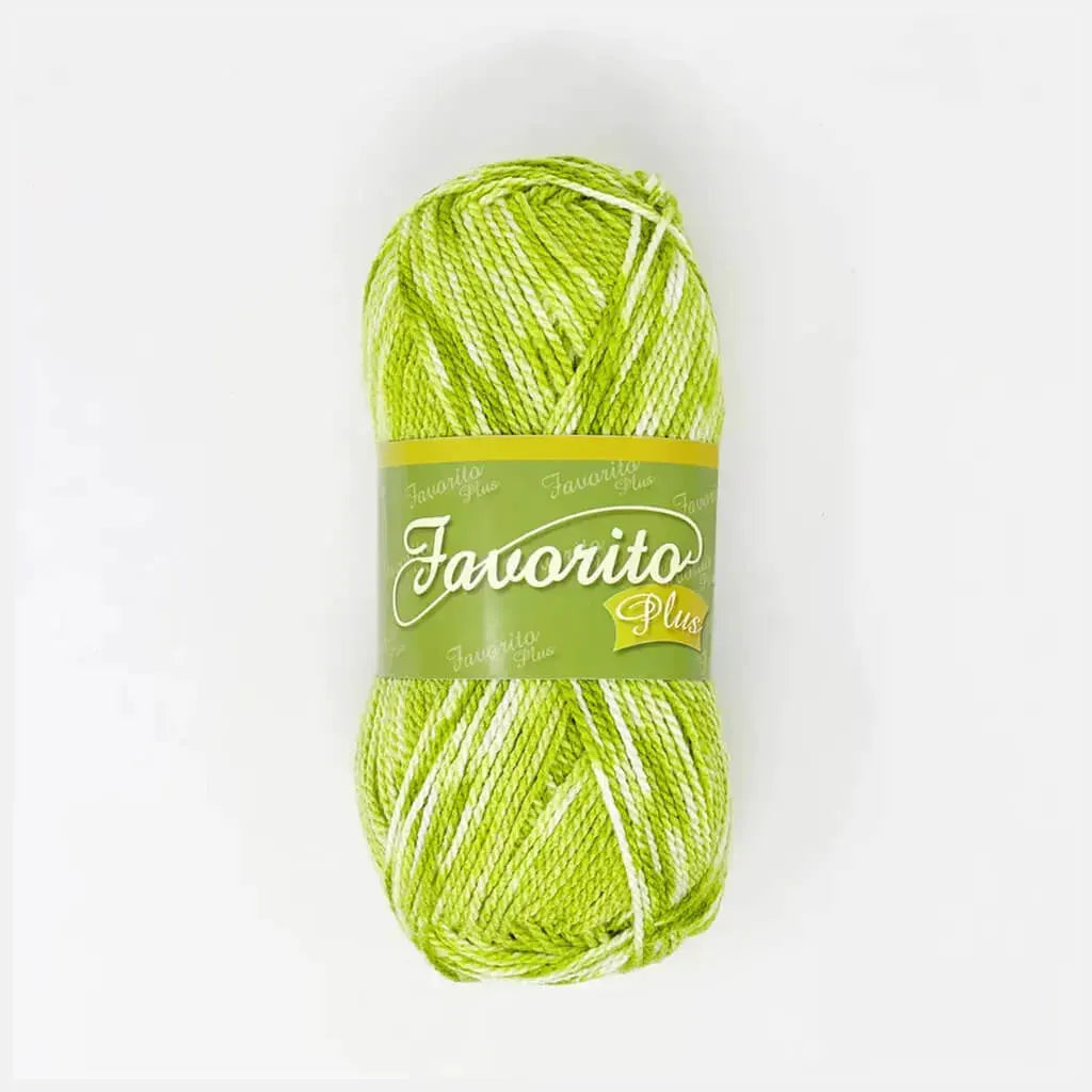 Favorito Plus Yarn 100g, Lemon