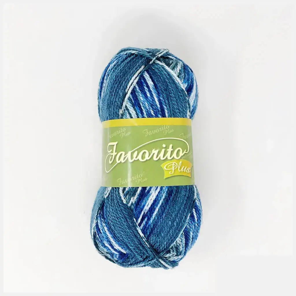 Favorito Plus Yarn 100g, Marino