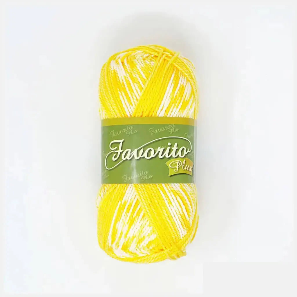 Favorito Plus Yarn 100g, Amarillo