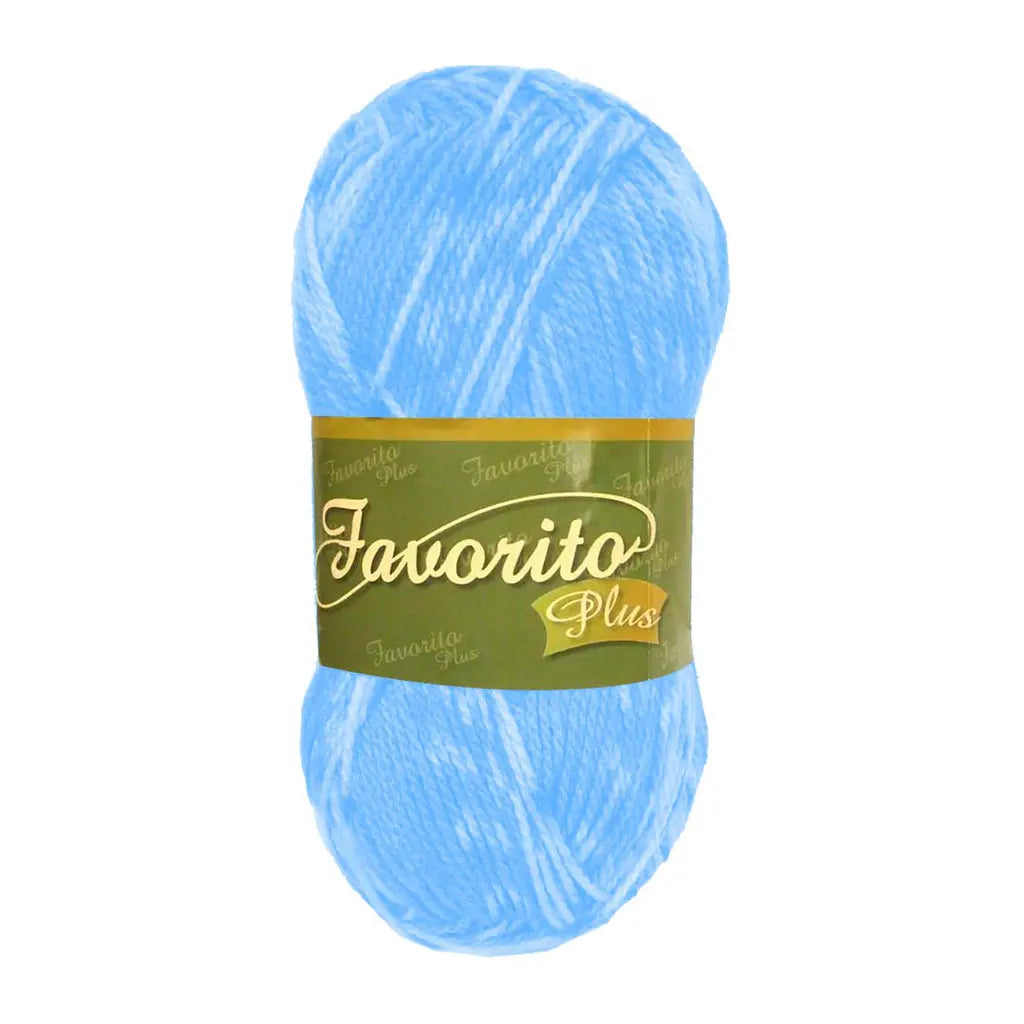 Favorito Plus Yarn 100g, Azul