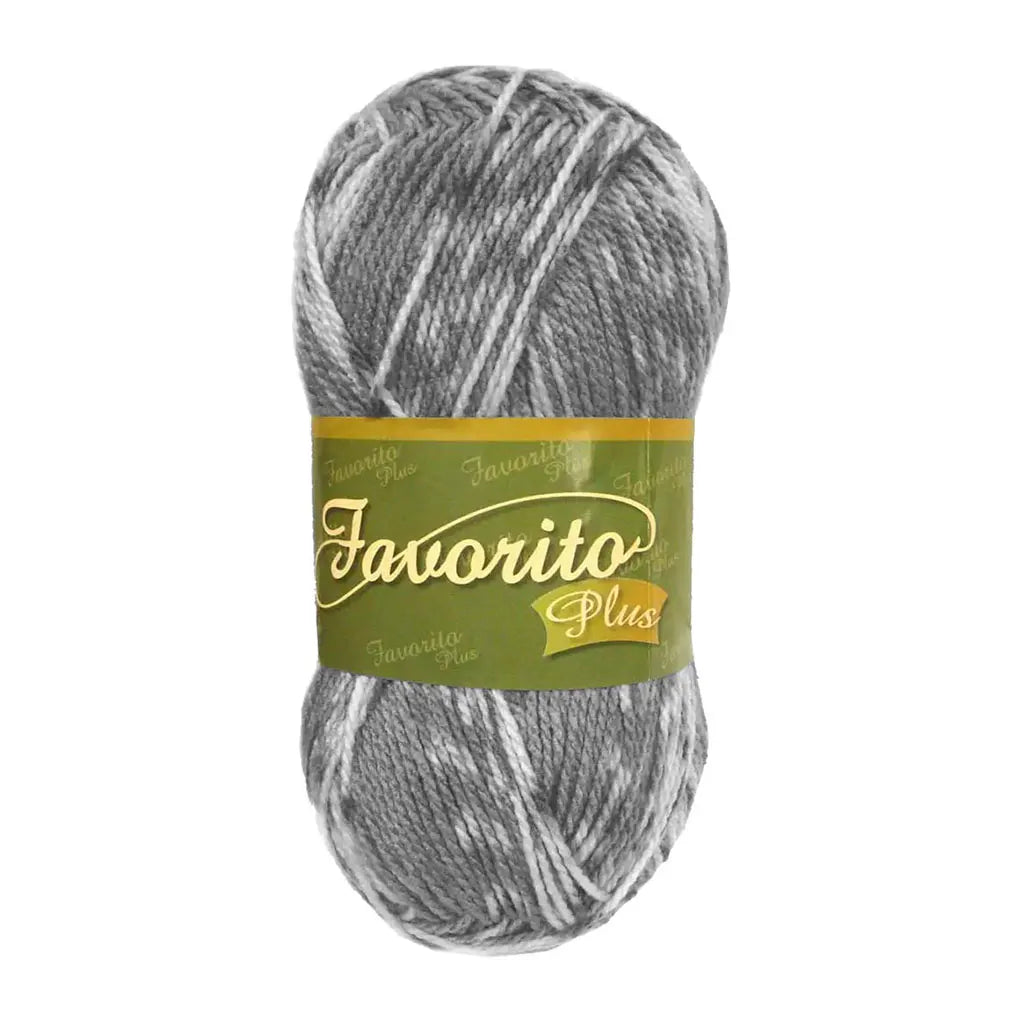 Favorito Plus Yarn 100g, Gris