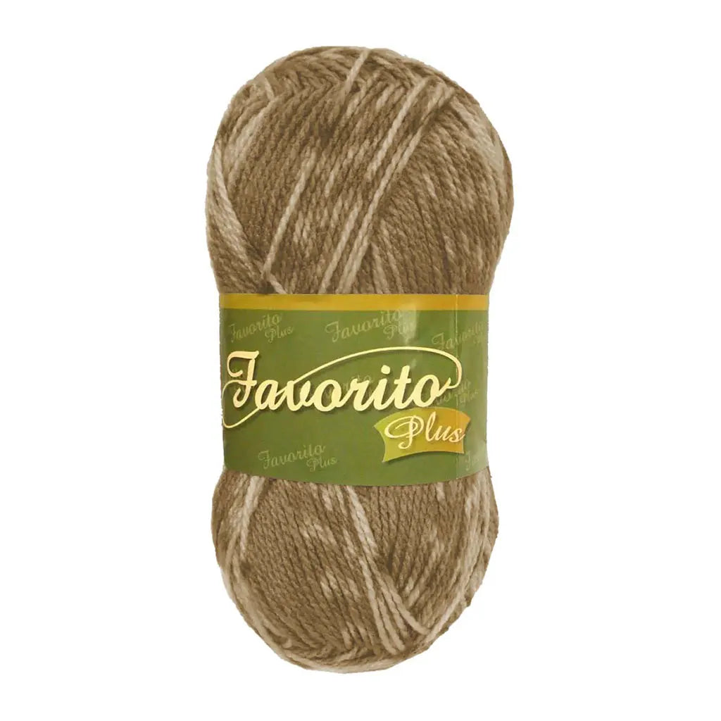 Favorito Plus Yarn 100g, Cafe