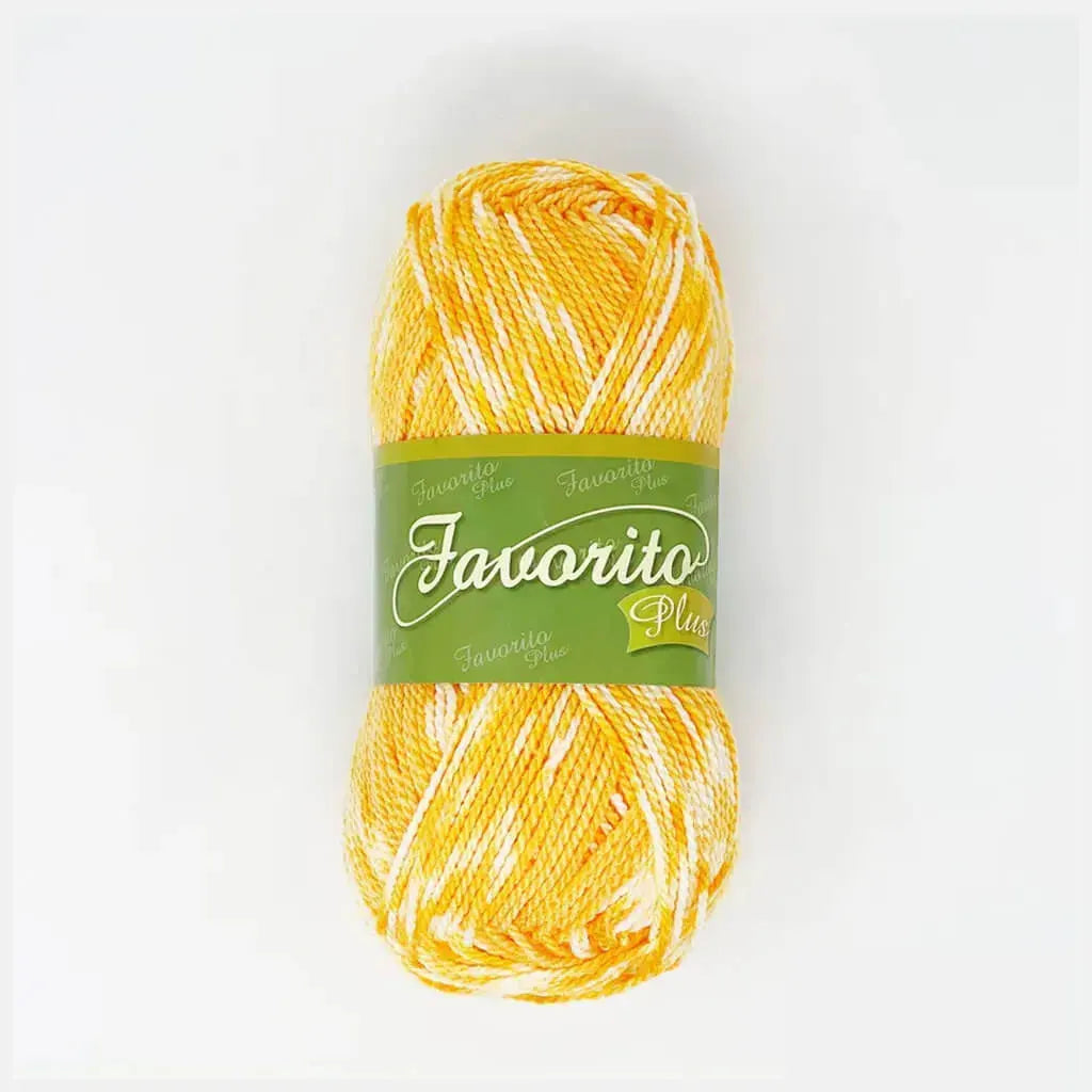 Favorito Plus Yarn 100g, Mango