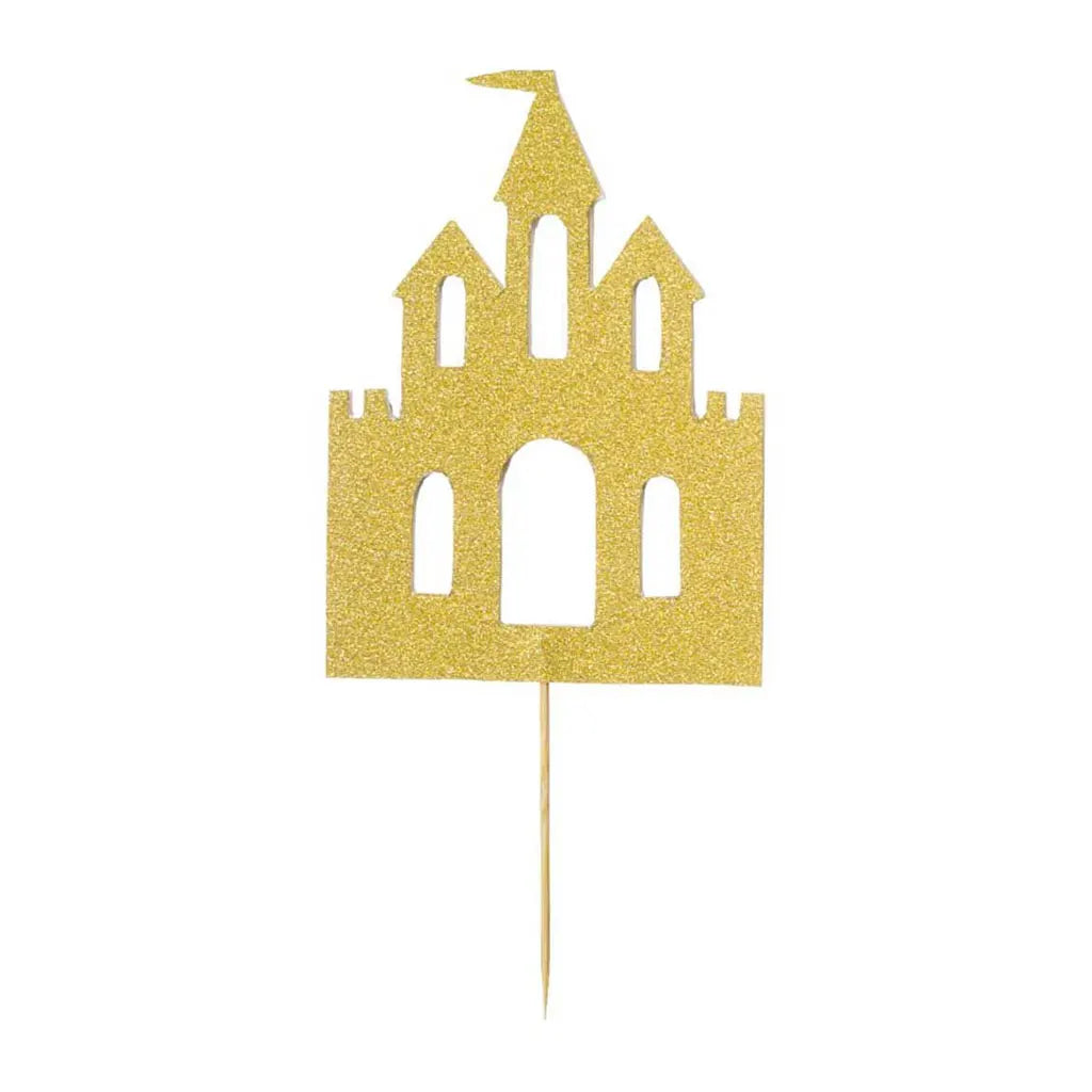 Gold Princess Cake Topper
