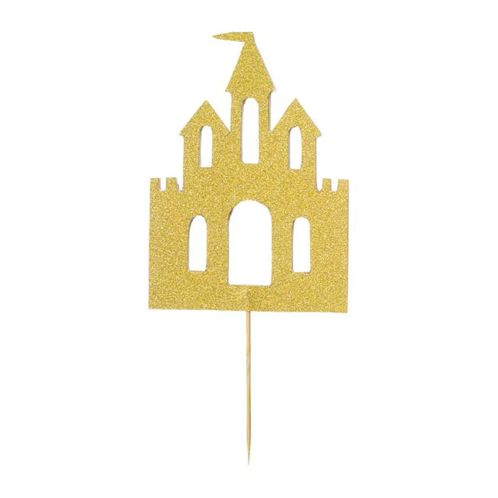 Gold Princess Cake Topper