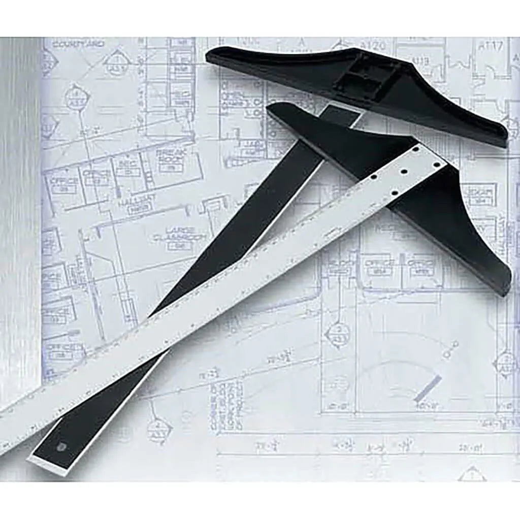 Alumicolor Standard T-Square 18in, Silver