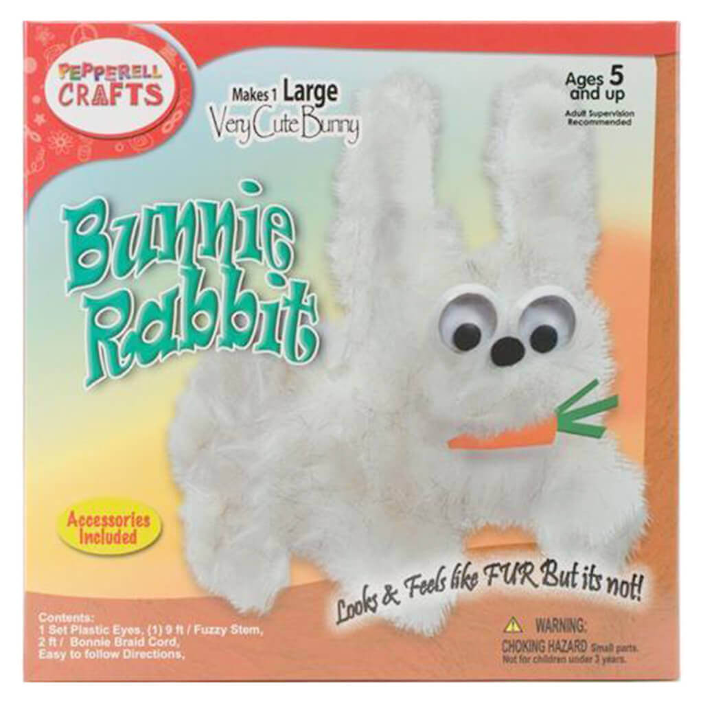 Craft Fuzzy Stem Kit, Bunny