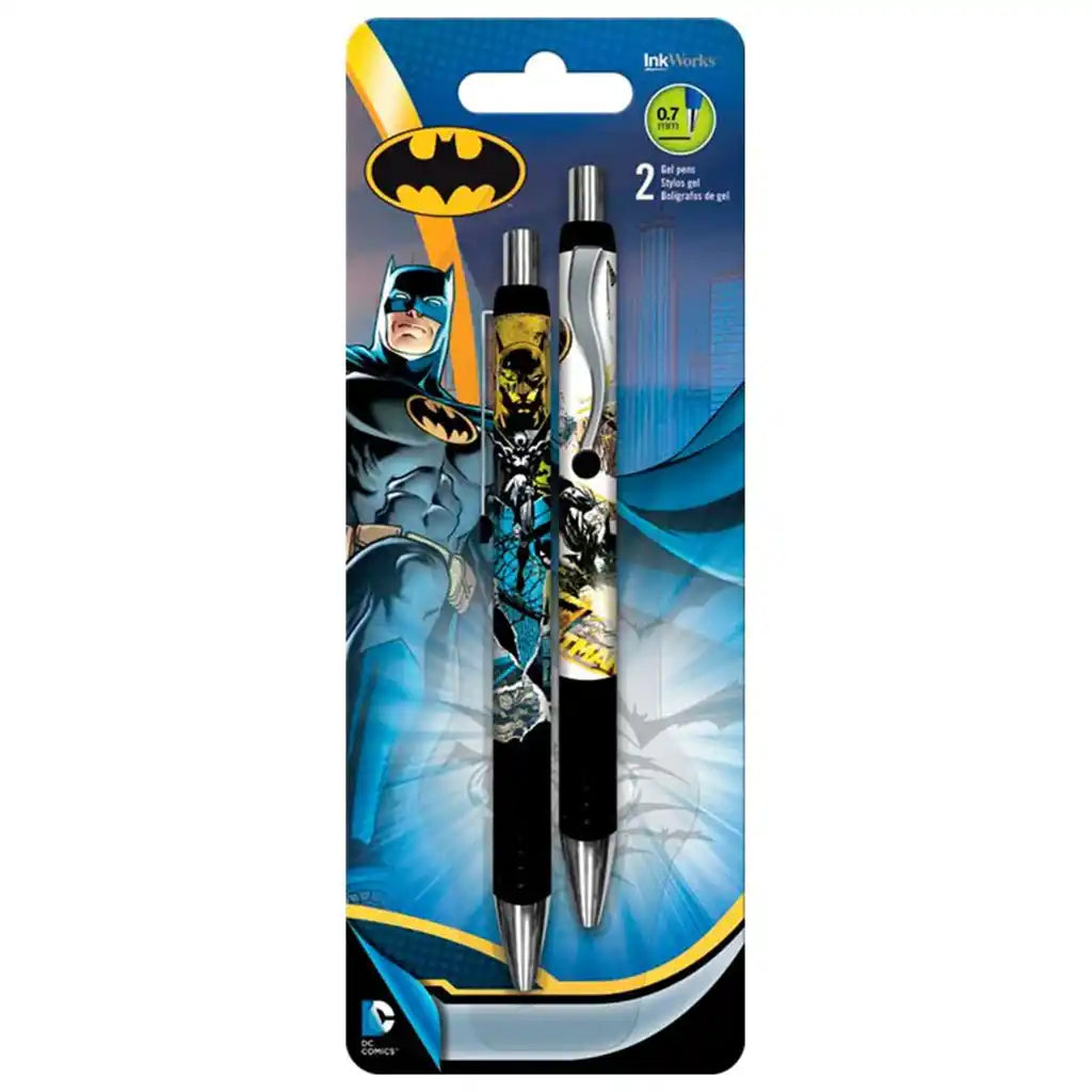 Batman Gel Pen, 2pk