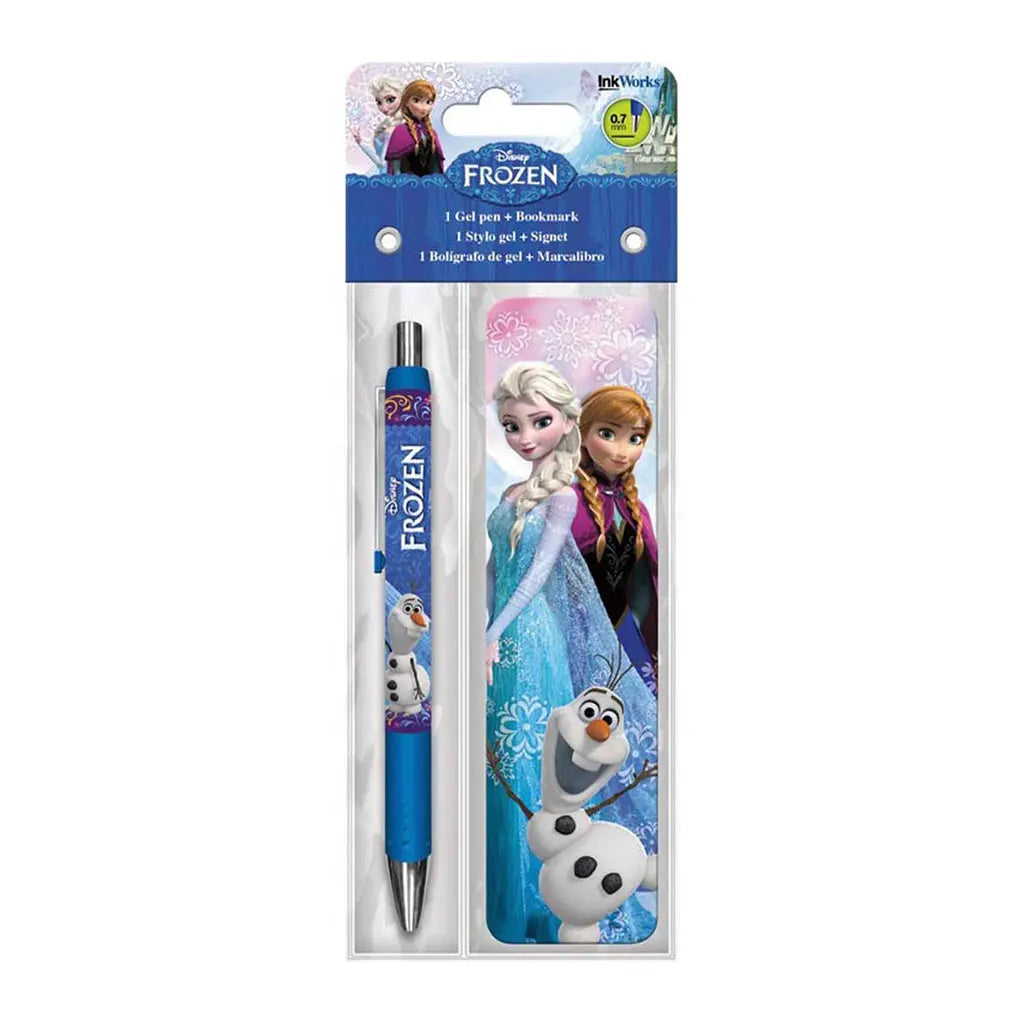 Disney Frozen Gel Pen and Bookmark