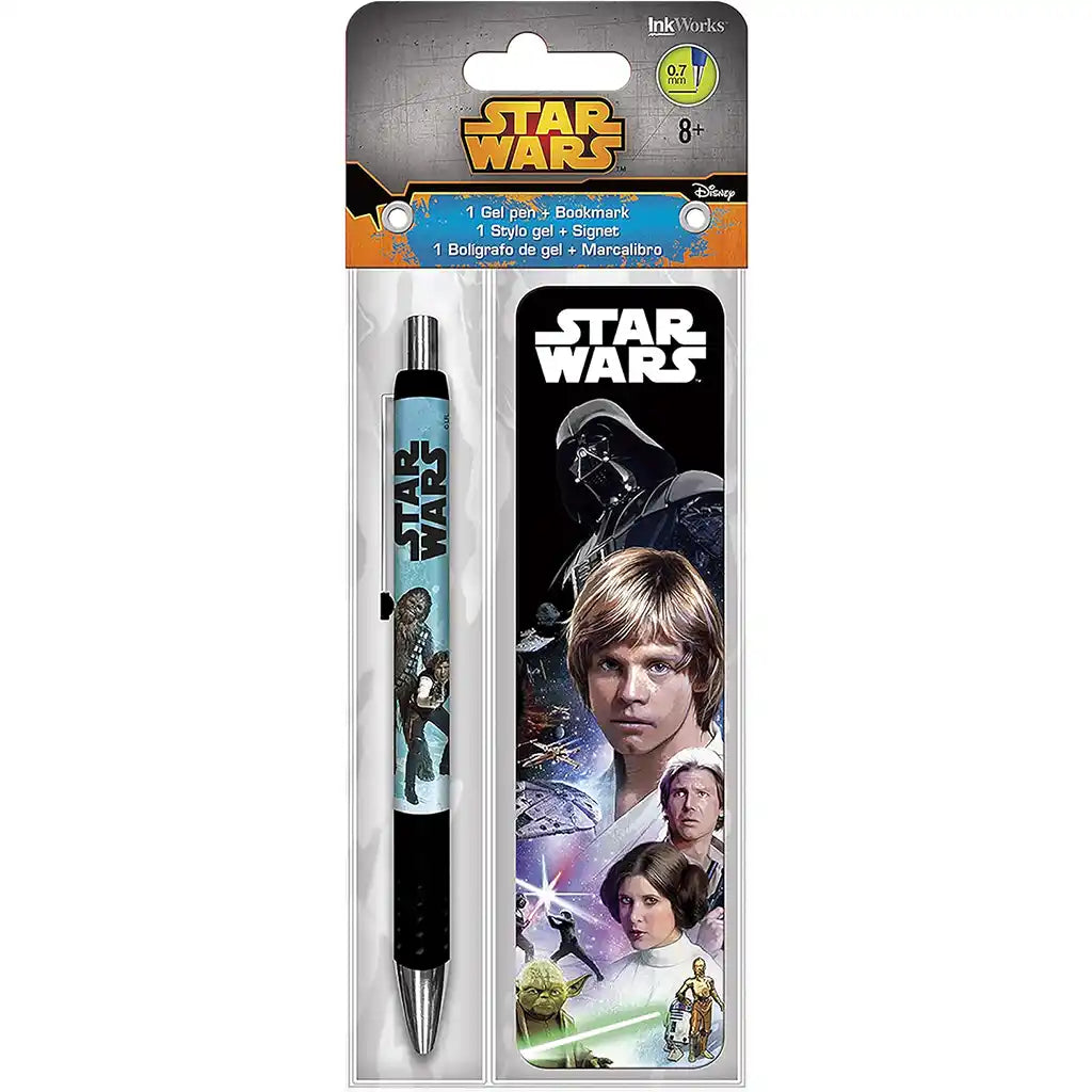 Star Wars Gel Pen and Bookmark