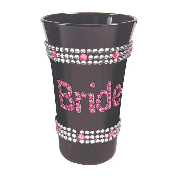 Bride Black Shot Glass