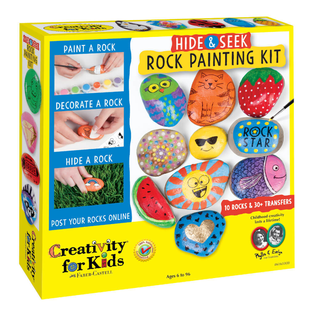 Hide &amp; Seek Rock Painting Kit