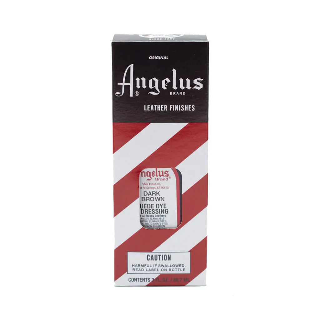 Angelus Suede Dye 3oz Dark Brown
