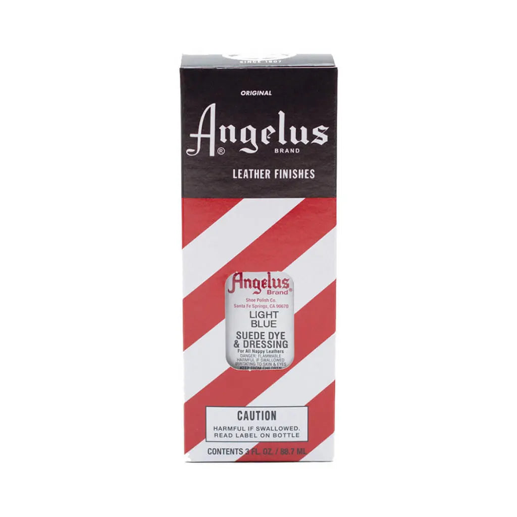Angelus Suede Dye 3oz Light Blue
