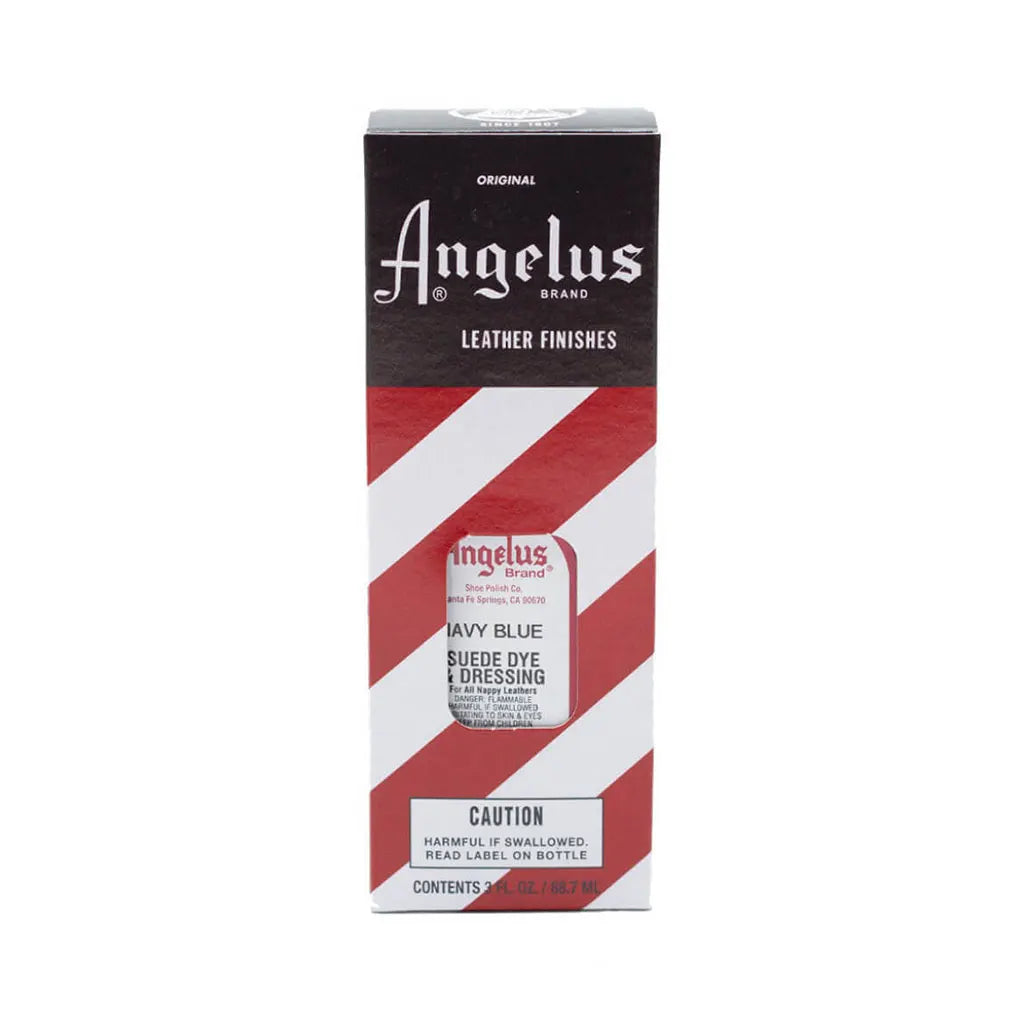 Angelus Suede Dye 3oz Navy Blue