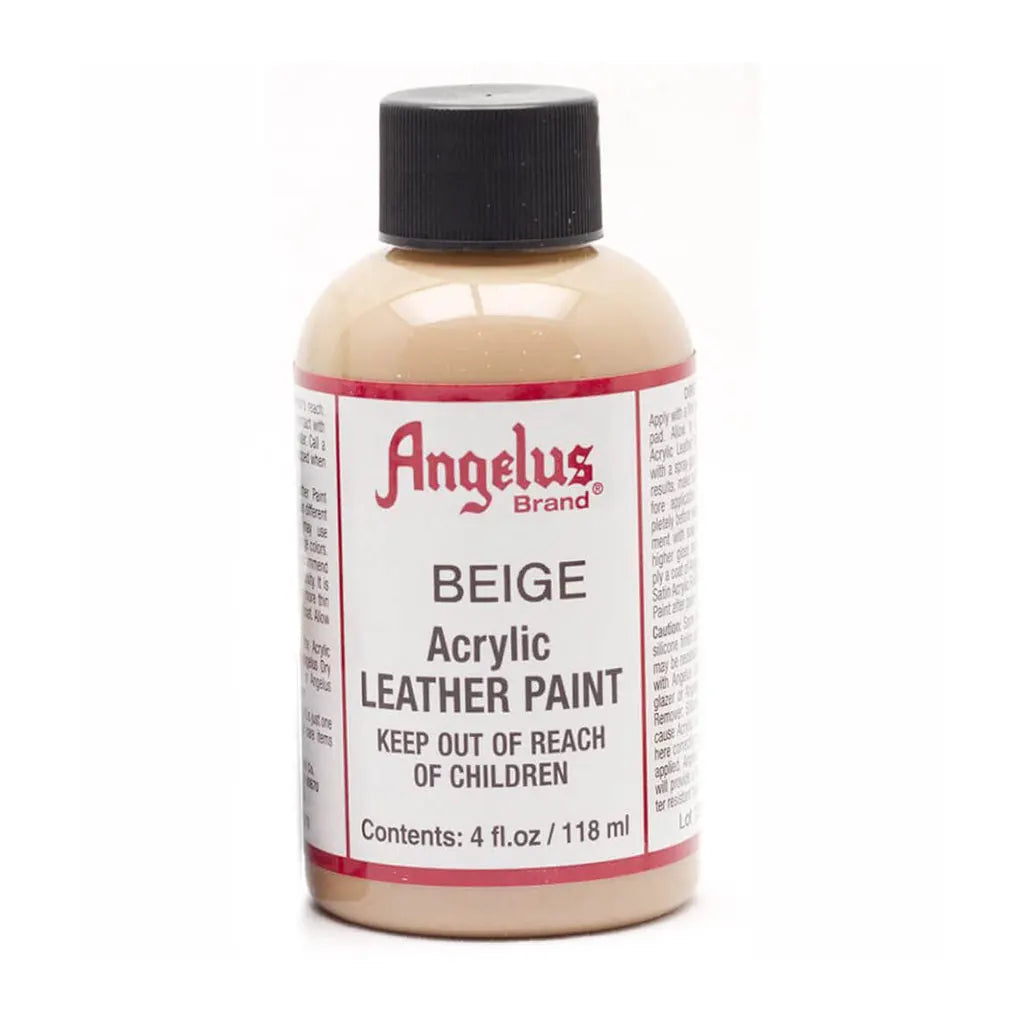 Angelus Acrylic Leather Paint 4oz Beige