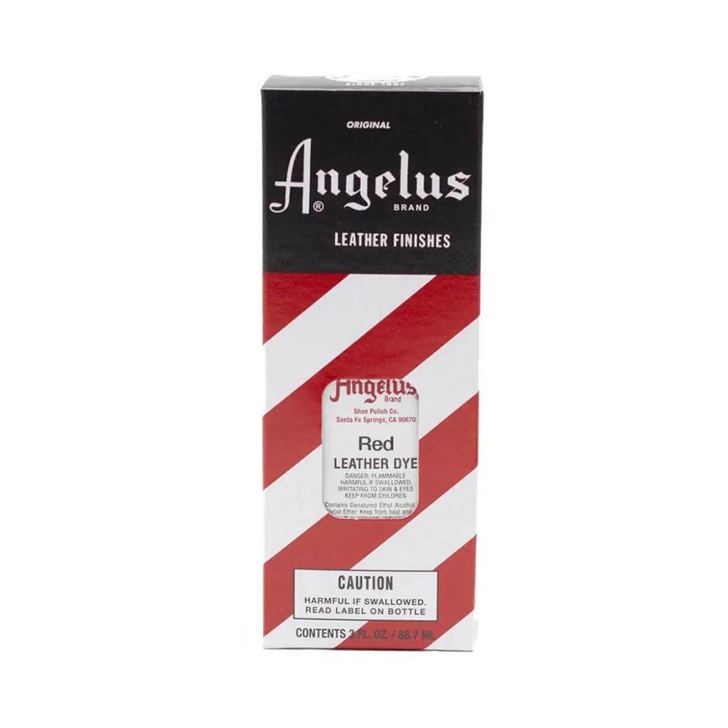 Angelus Leather Dye 3oz Red