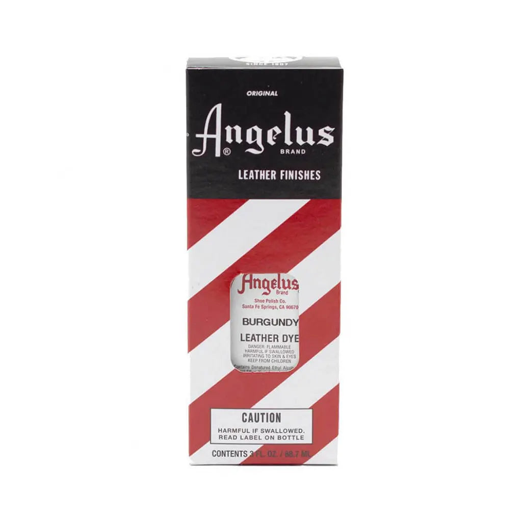 Angelus Leather Dye 3oz Burgundy