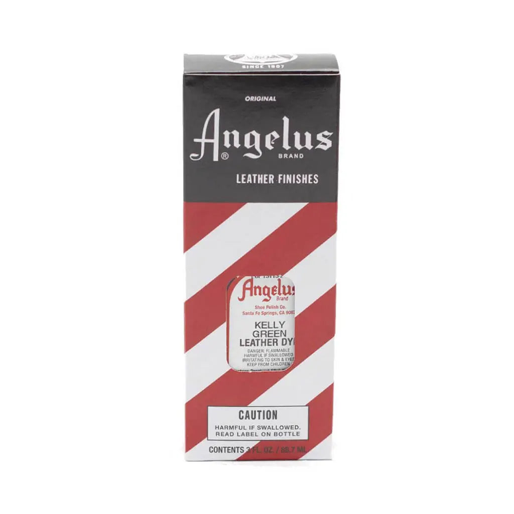 Angelus Leather Dye 3oz Kelly