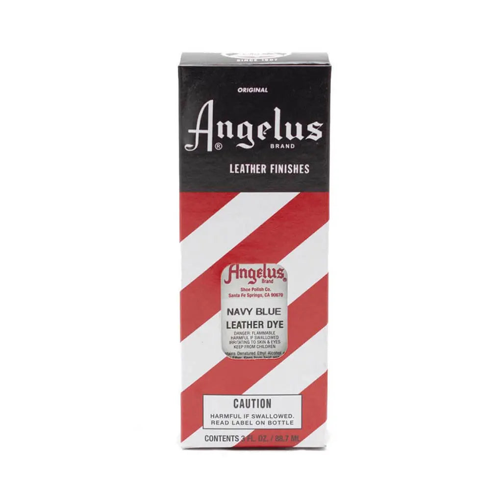 Angelus Leather Dye 3oz Navy Blue